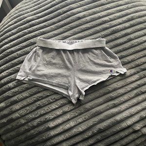 Gray Champion sweat-shorts size Large